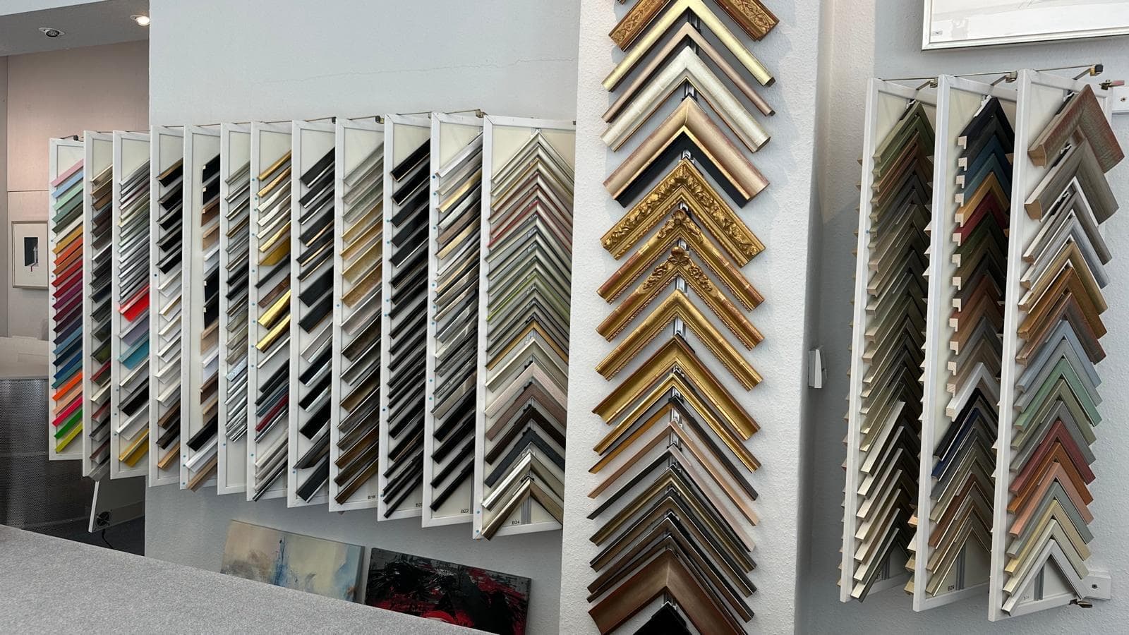 Einrahmungen in der Galerie Kaphammel