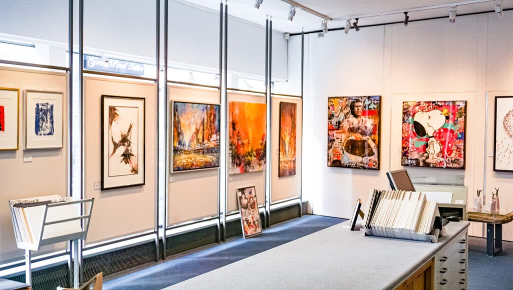 Einrahmungen in der Galerie Kaphammel